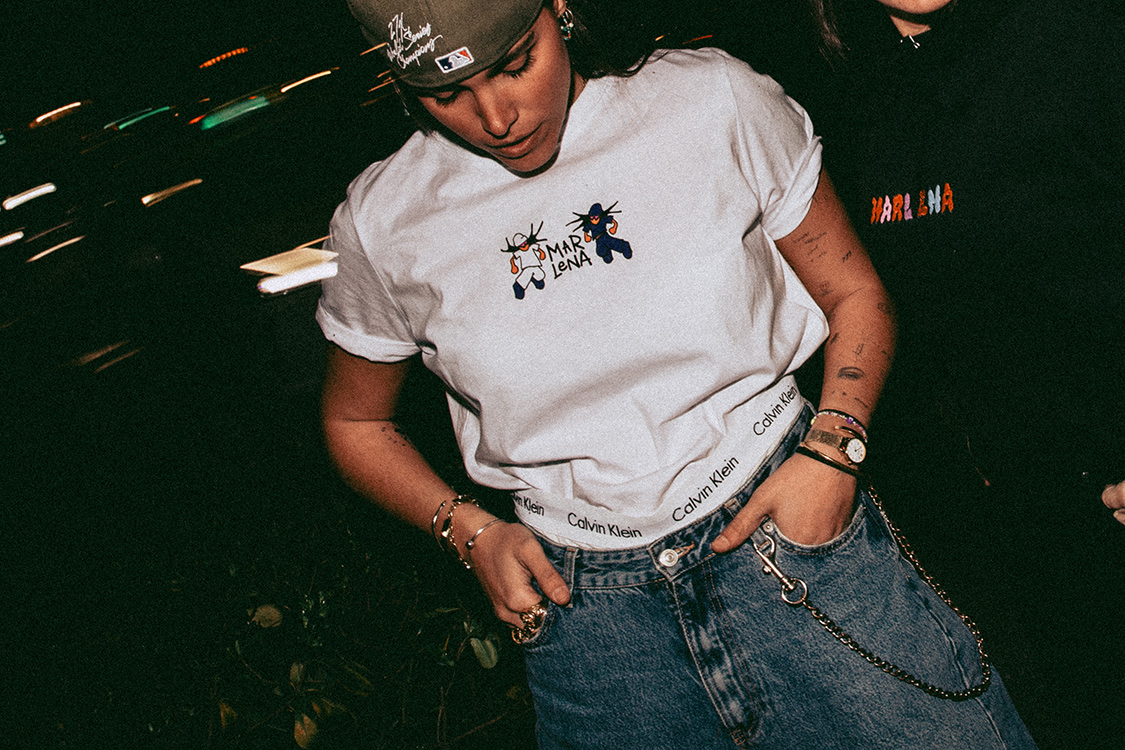 Camiseta Croptop Blanca